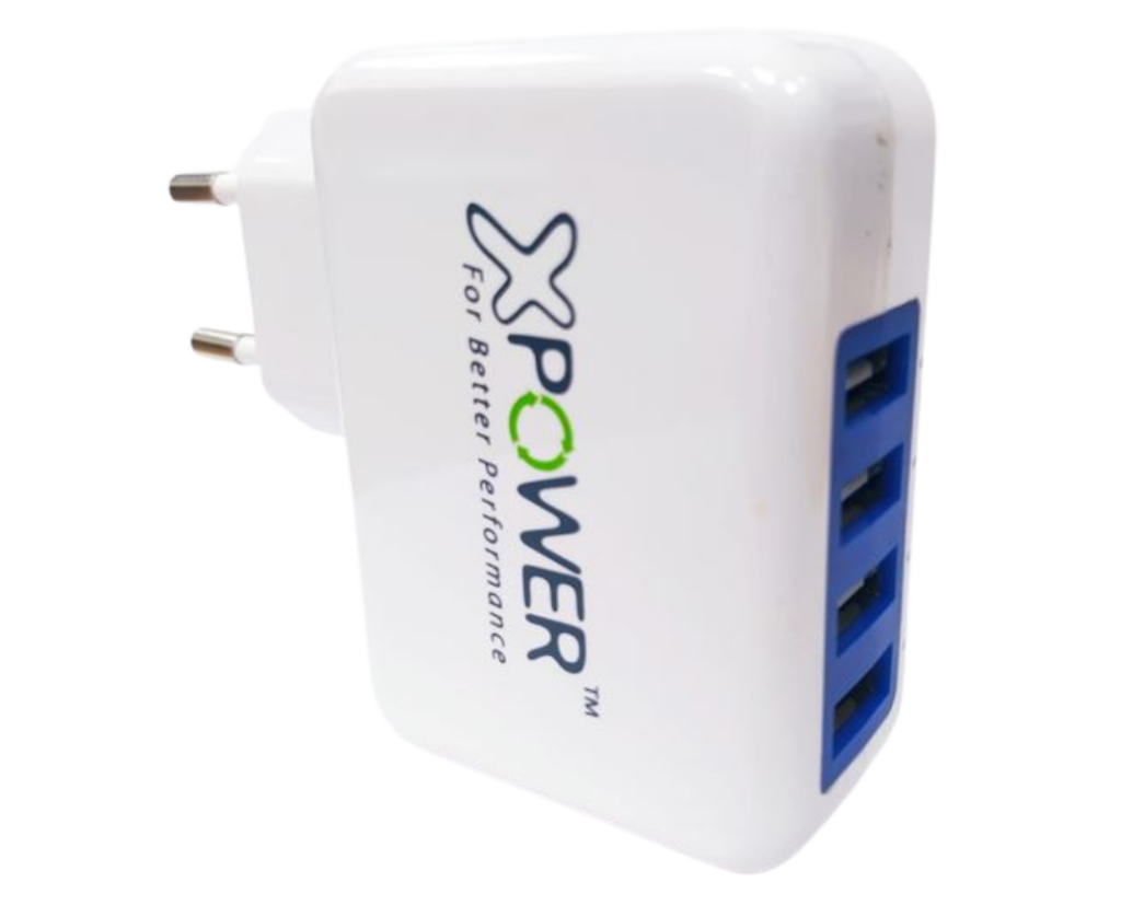 רכז 4 USB HUB קופסה לבנה XPOWER