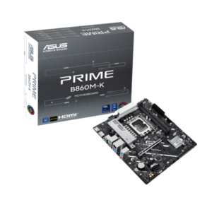 לוח אם אינטל Asus PRIME B860M-K DDR5 LGA1851 HDMI DP
