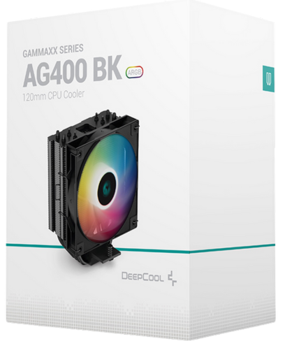 קירור אוויר למעבד DeepCool AG400 ARGB TDP 220W – תמונה 4