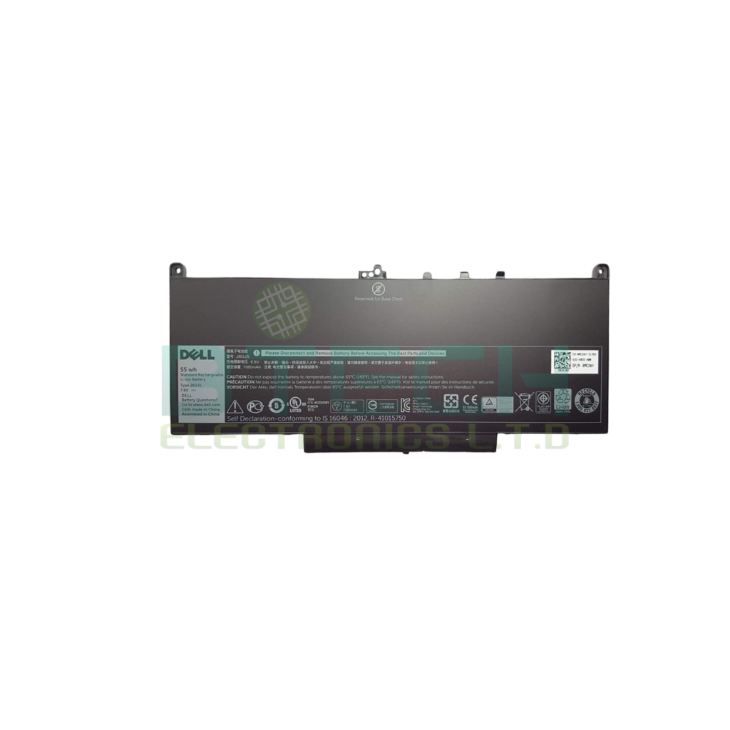 סוללה מקורית למחשב נייד Dell Latitude E7270 55WH