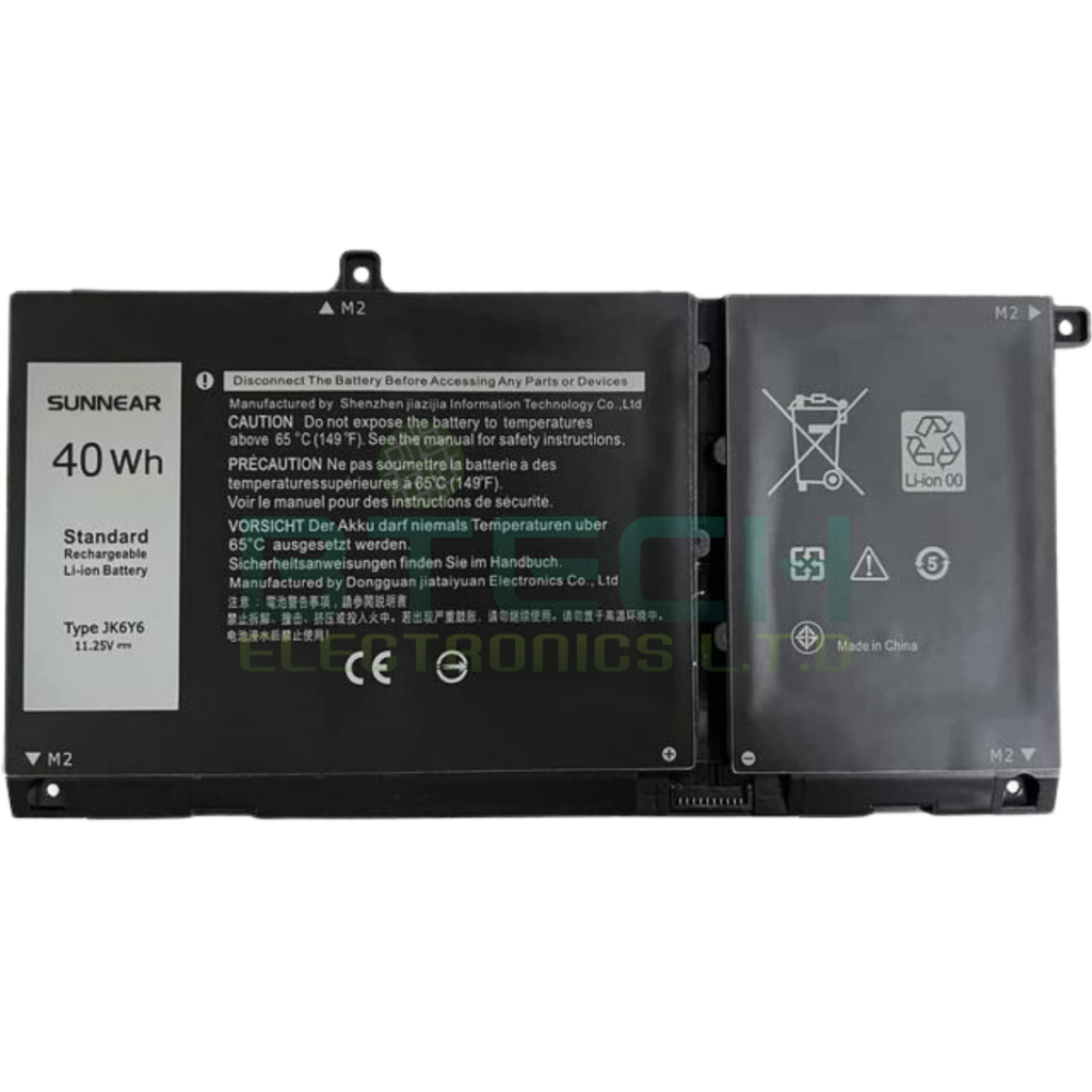 סוללה מקורית למחשב Dell Vostro 5402 11.25V 3550mAh 40Wh