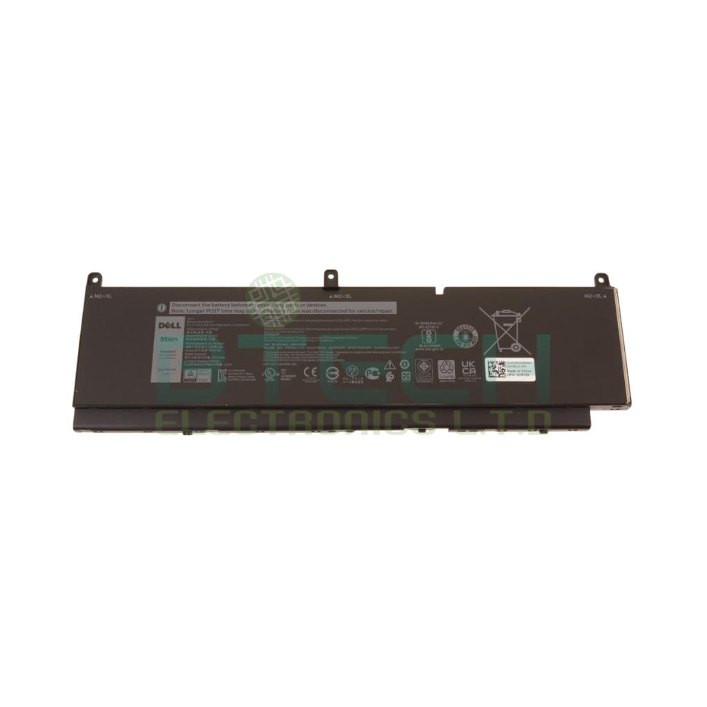 סוללה מקורית פנימית דל למחשב Dell Precision 7550 7750 7560 95Wh