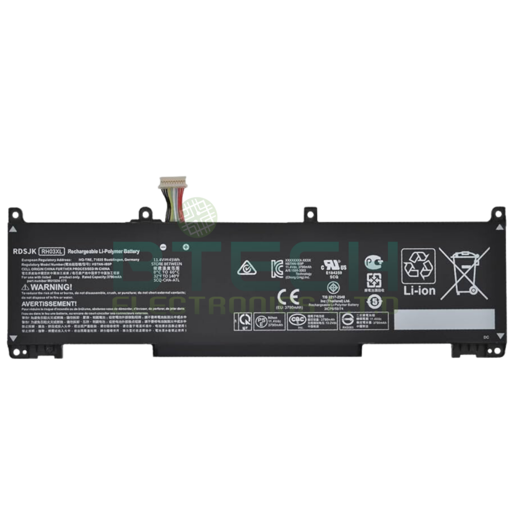 סוללה מקורית למחשב HP ProBook 450 G8 650 G8 45Wh 11.4V