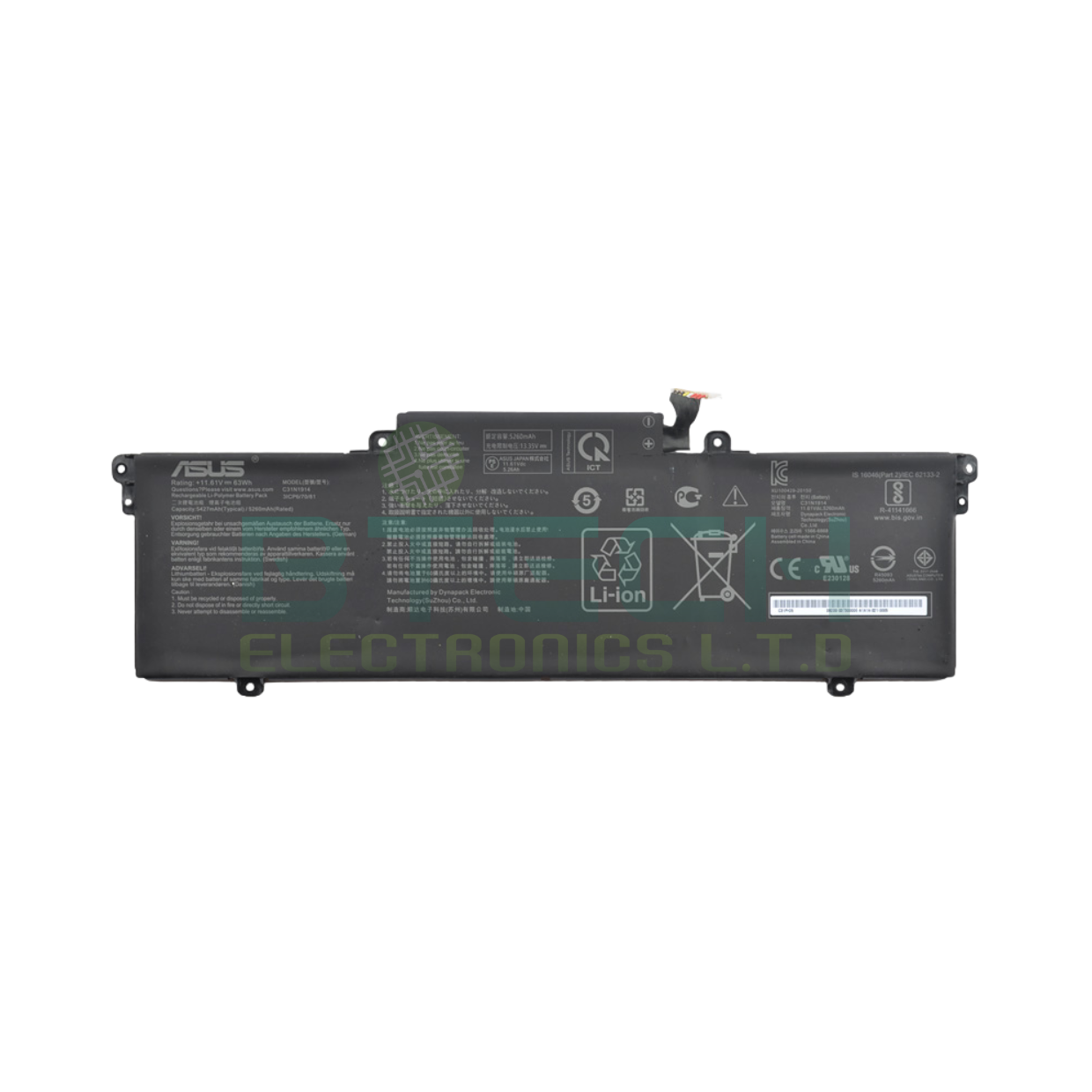 סוללה מקורית Asus ZB 13 UX425UG ZB 14 UX435EA UX435EG