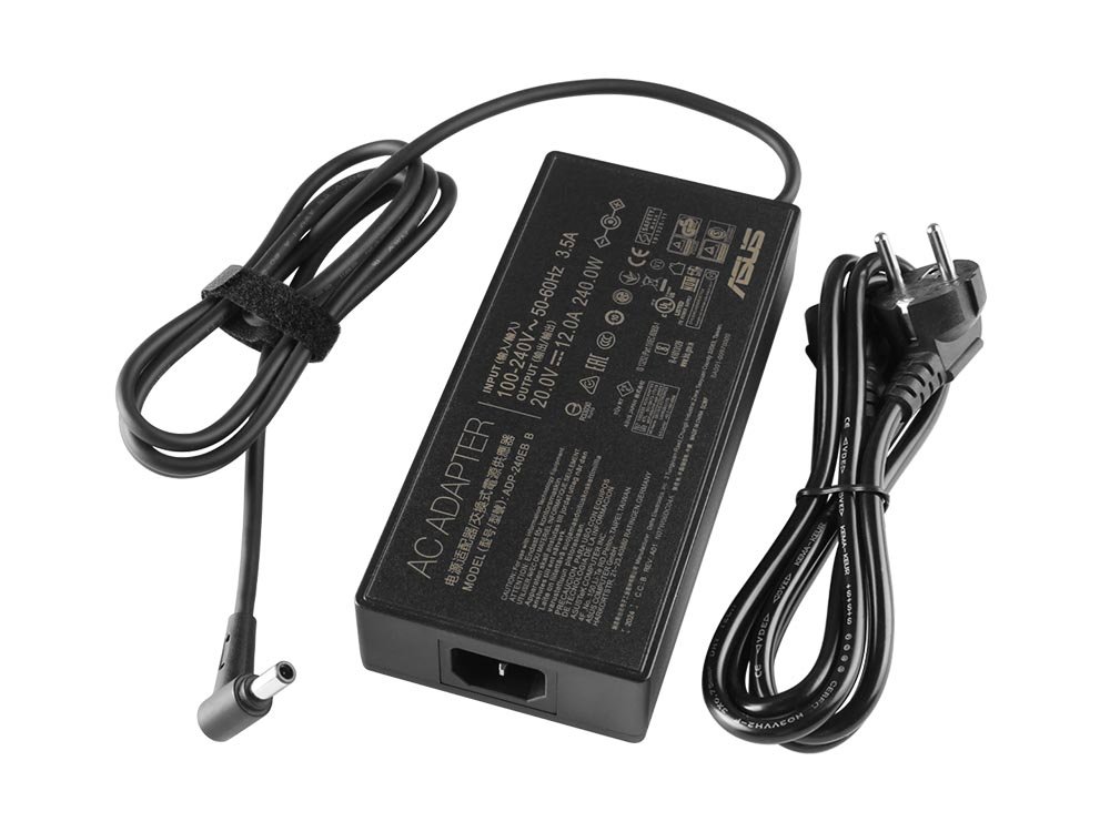 מטען מקורי למחשב נייד Asus 240W 19.5V 9.23A 6.0*3.7mm – תמונה 2