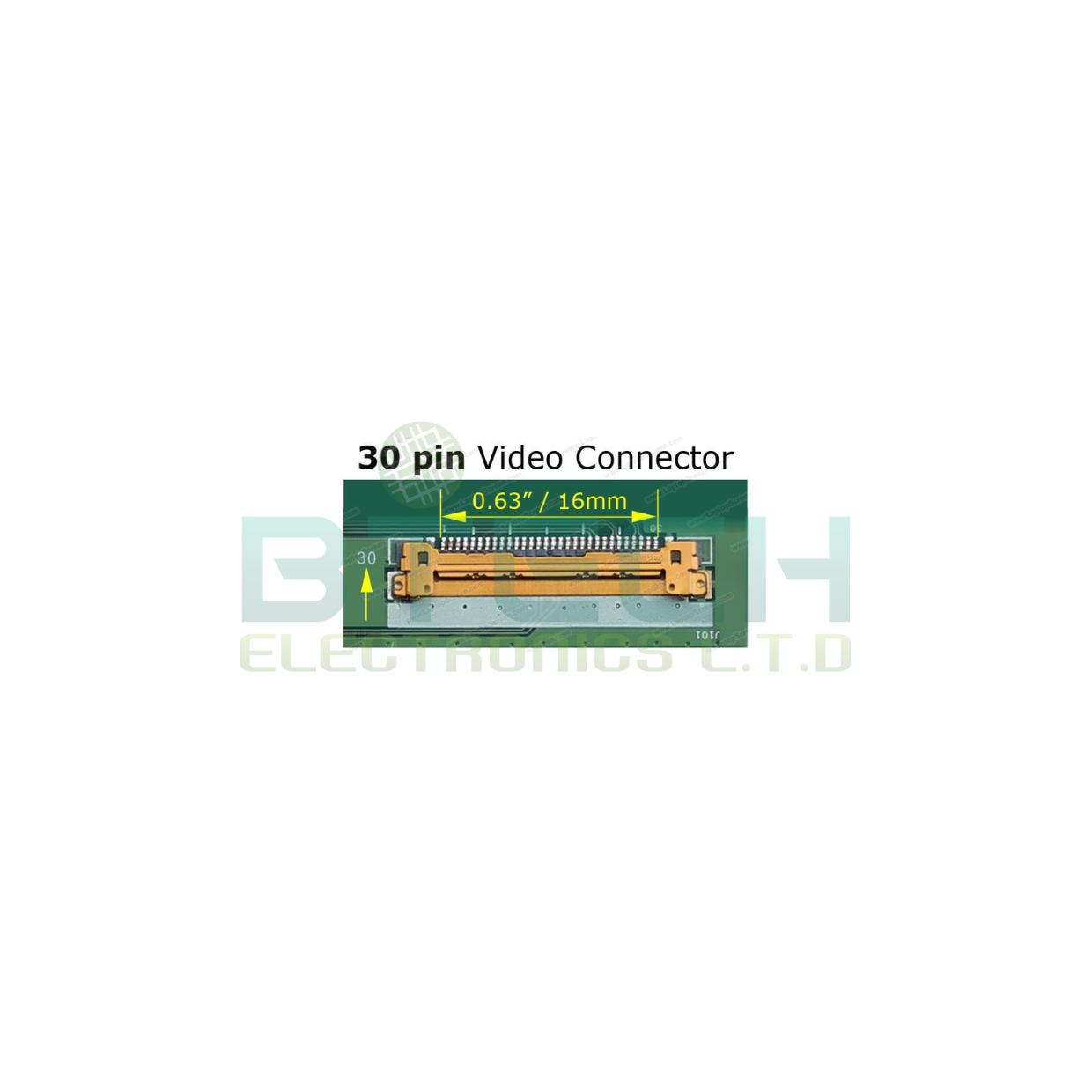 מסך 14.0 אינץ' / FHD / 30PIN 16mm / No Bracket / SLIM / IPS / 1YL – תמונה 2