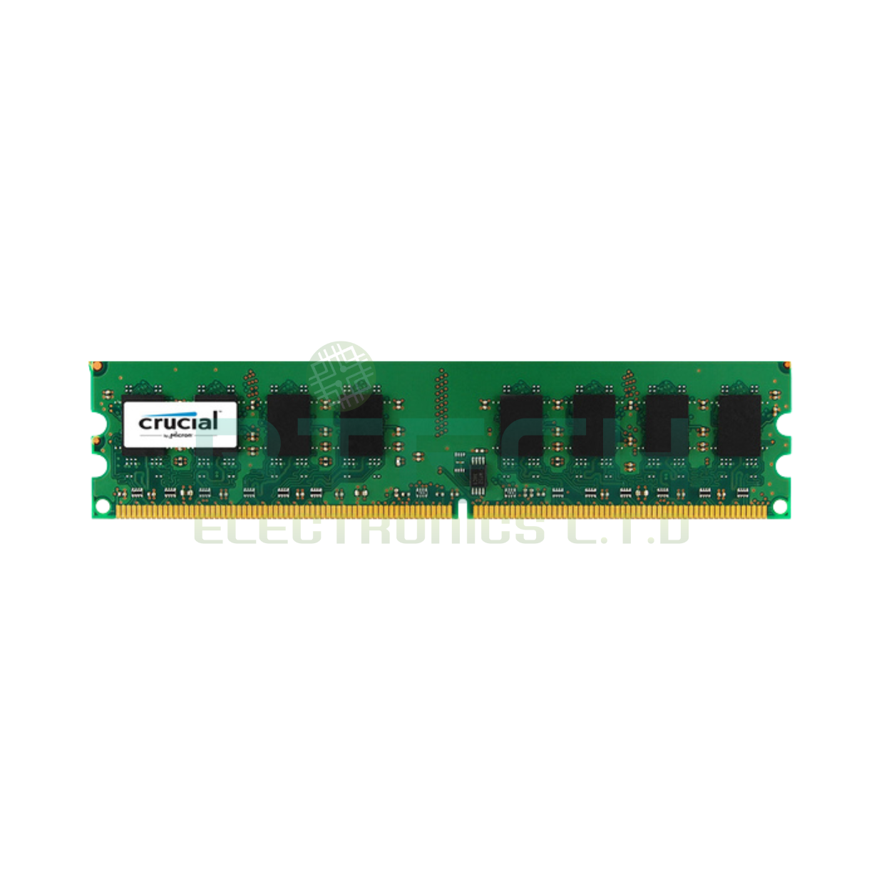 זיכרון לנייח Crucial DDR2 4GB 800Mhz Kit 2GB*2