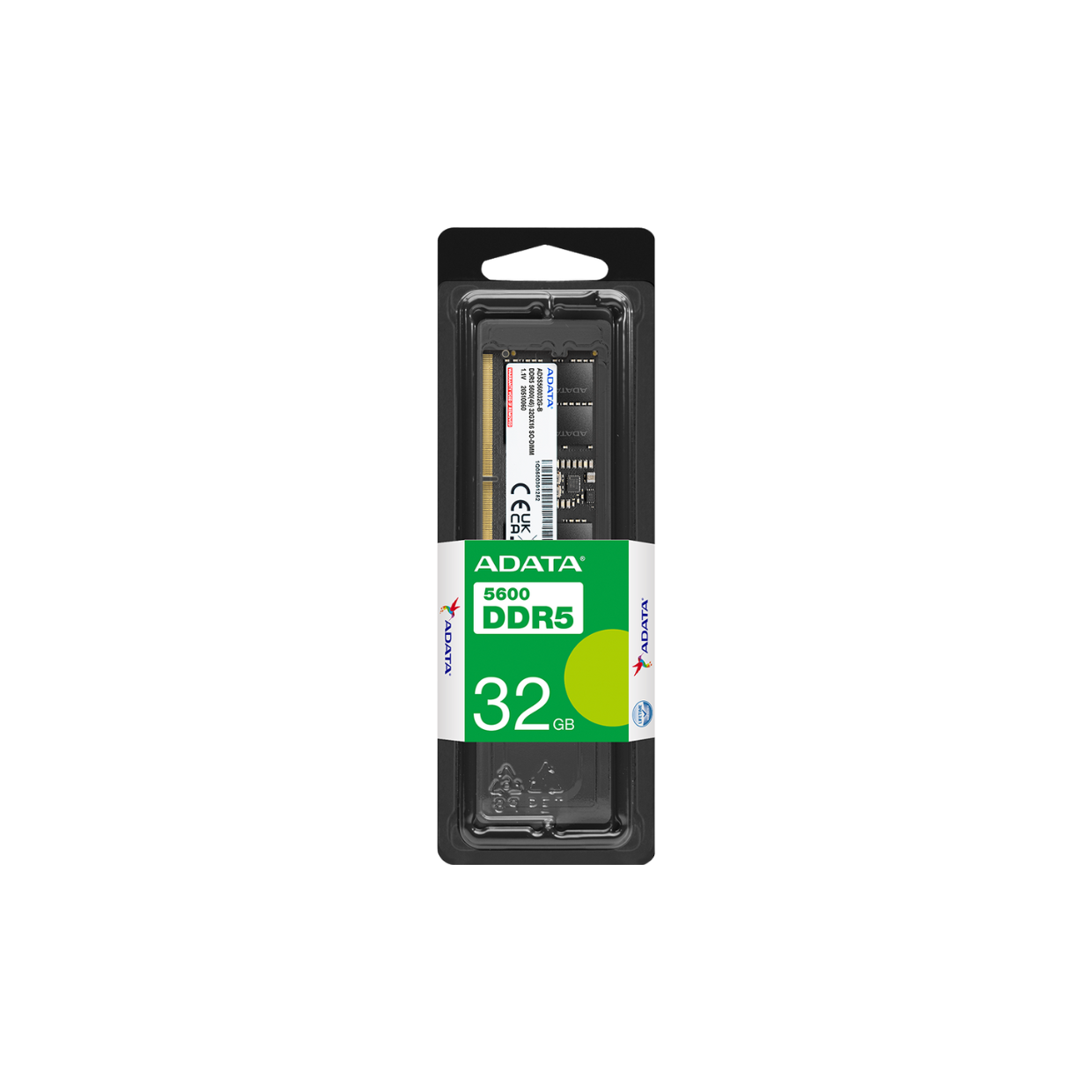 זיכרון למחשב נייח ADATA DDR5 U-DIMM 32GB 5600MHz 1.1V 3YL – תמונה 3