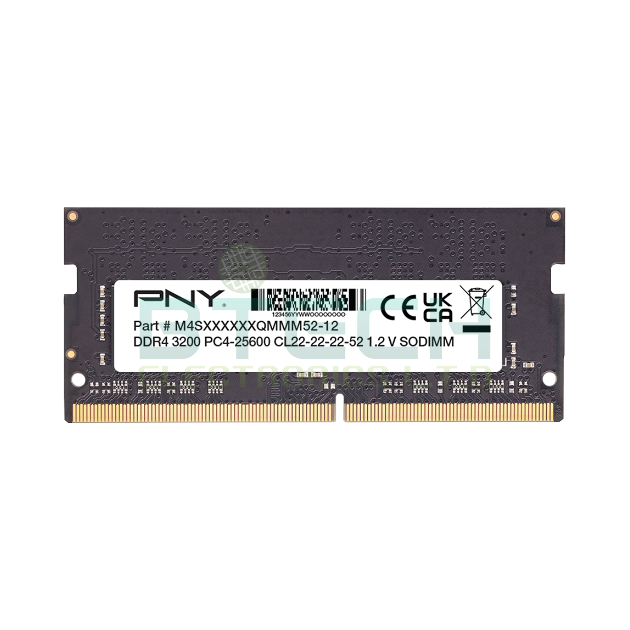 זיכרון לנייד PNY 8GB DDR4 3200Mhz