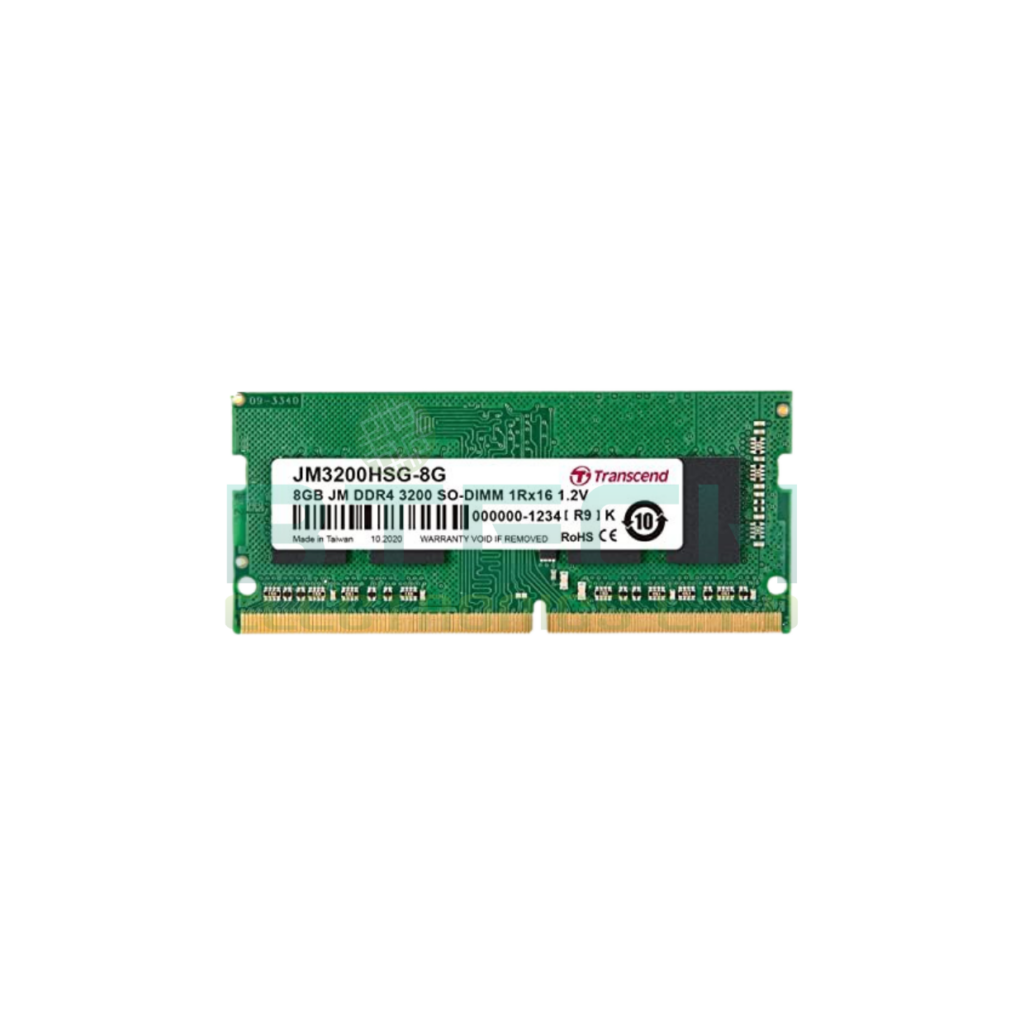 זיכרון לנייד Transcend 8GB DDR4 3200Mhz CL22