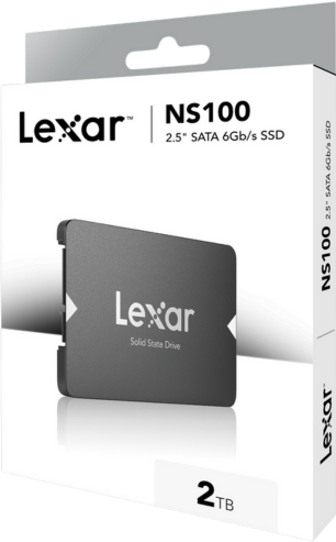 דיסק פנימי Lexar LNS100 2TB 2.5” SATA 550/500MB SSD 3Yr – תמונה 2