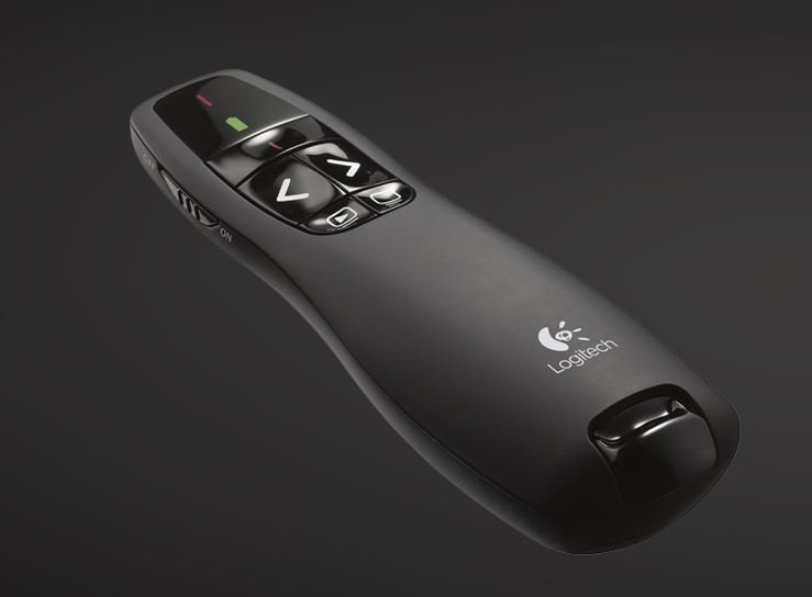 שלט רחוק למצגת אלחוטי לייזר שחור Logitech Presenter R400 – תמונה 4