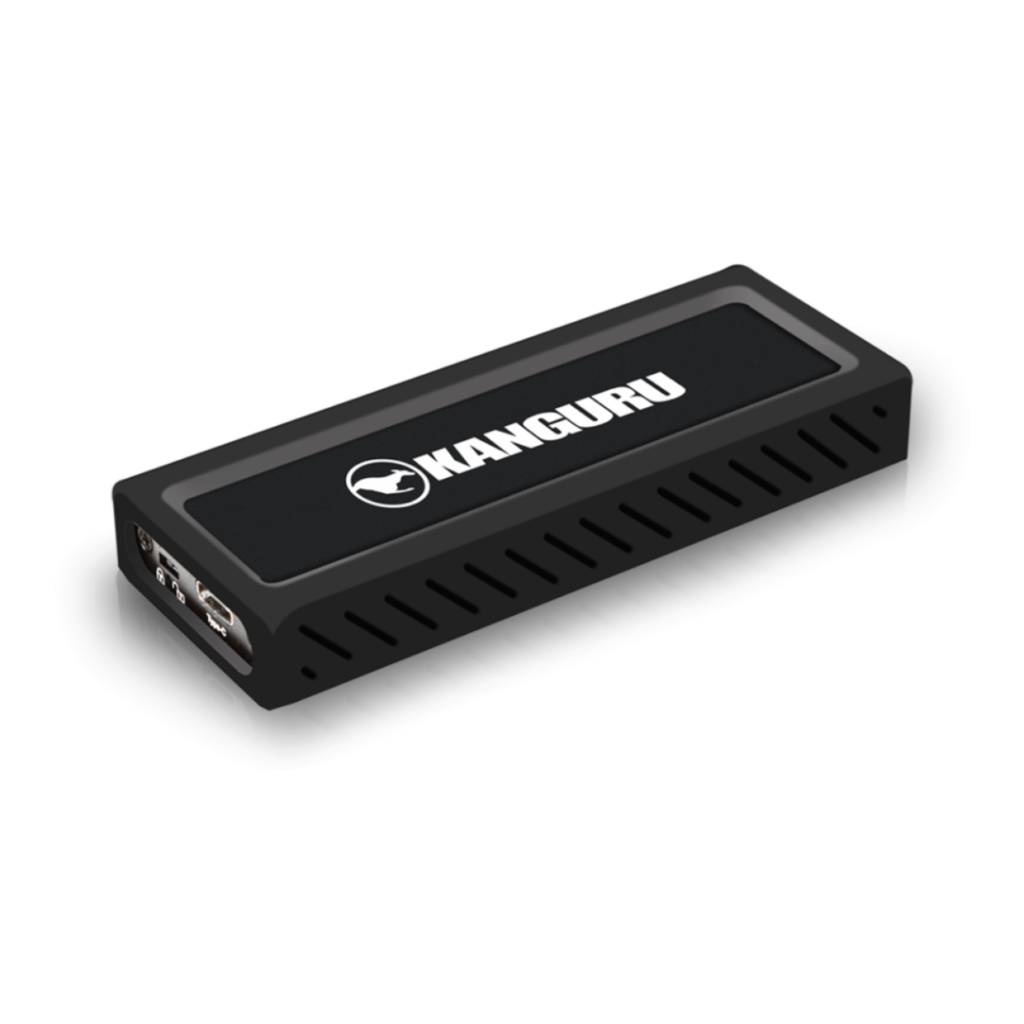 דיסק חיצוני מוצפן Kanguru UltraLock 2TB SSD USB-C Black