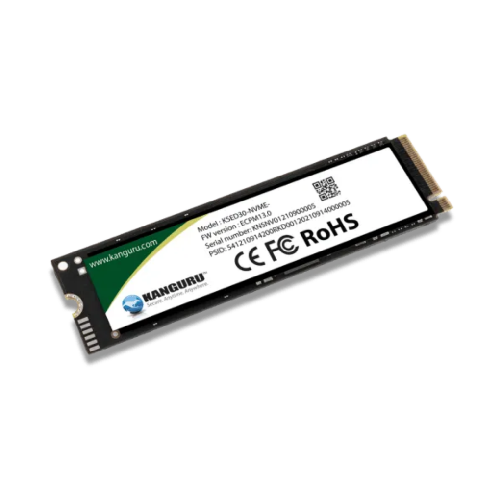 דיסק פנימי מוצפן Kanguru Defender SED30™ 1TB M.2 NVMe