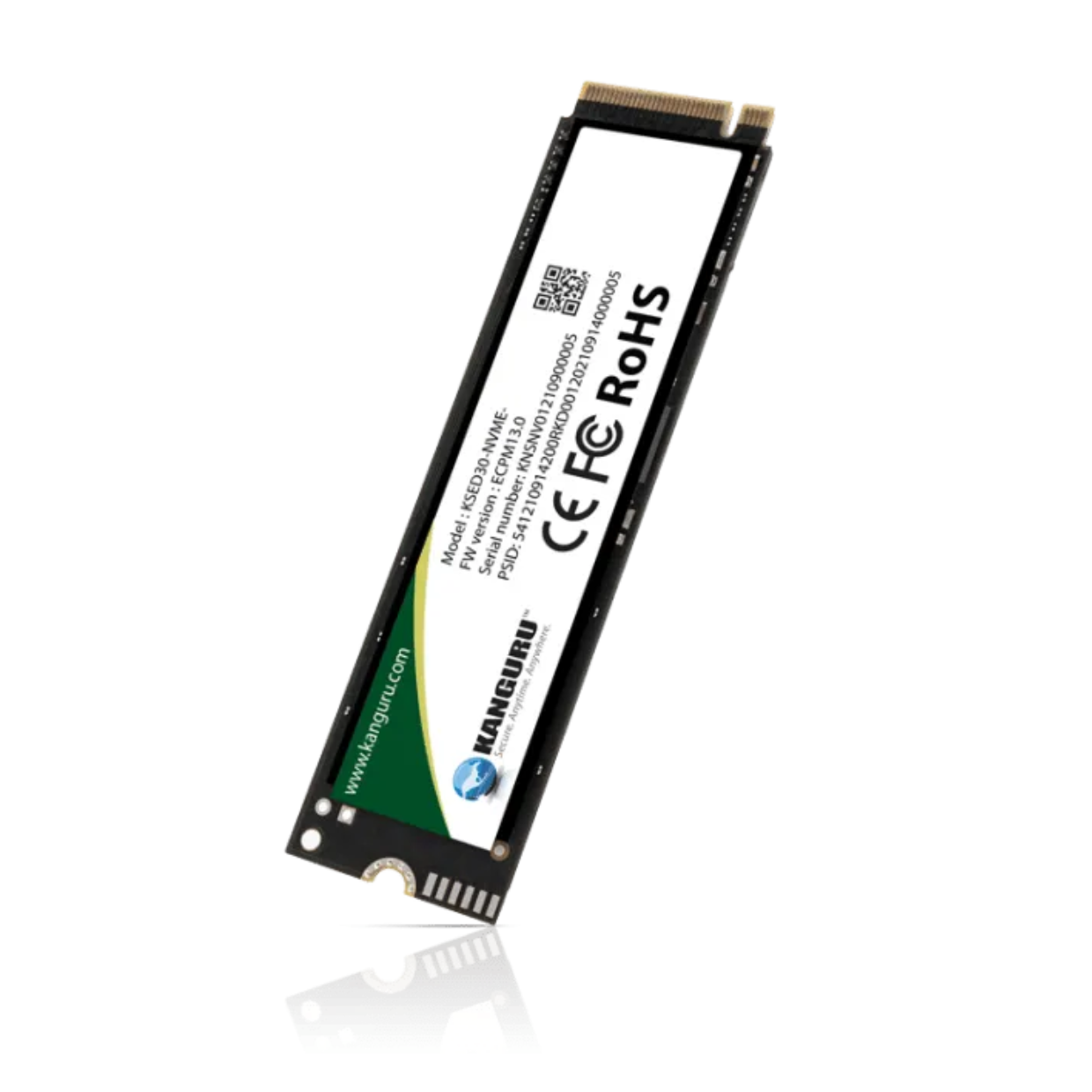דיסק פנימי מוצפן Kanguru Defender SED30™ 1TB M.2 NVMe – תמונה 2