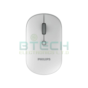 עכבר ארגונומי אלחוטי PHILIPS מהירות DPI 1200 SPK7413-WT צבע לבן