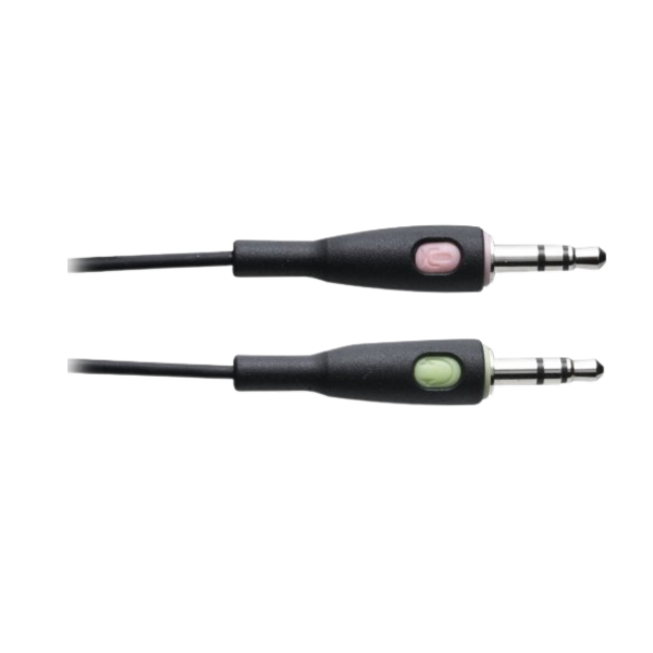 אוזניות חוטיות ל-2 אוזניים עם מיקרופון Logitech H110 3.5mm – תמונה 4
