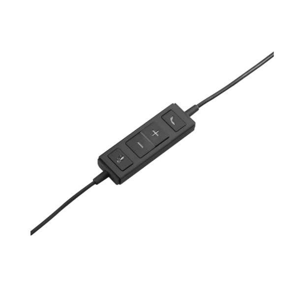 אוזניות חוטיות לאוזן אחת עם מיקרופון Logitech H570e USB-A – תמונה 3