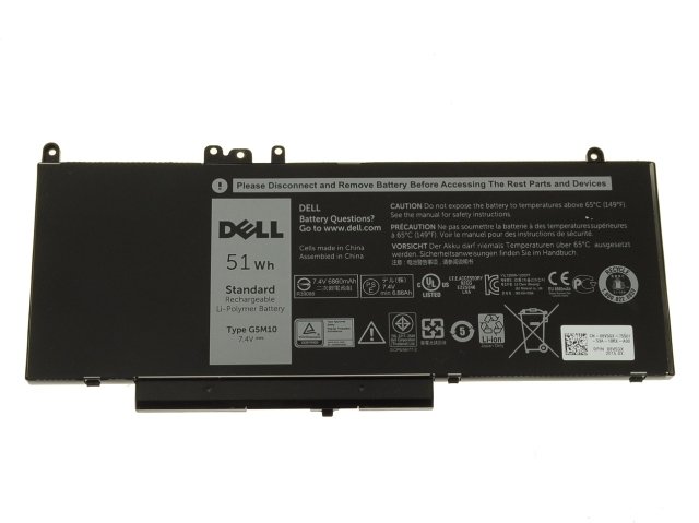 סוללה מקורית למחשב נייד Dell Latitude E5450 51WH – תמונה 3