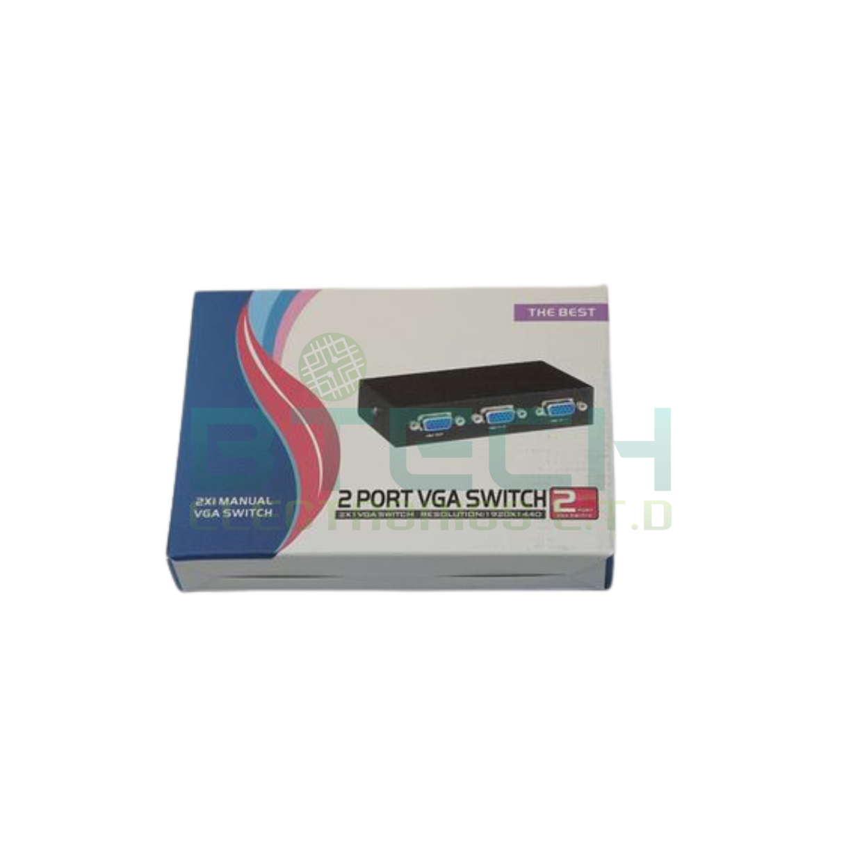 קופסת מיתוג VGA מכנית דו-כיוונית – תמונה 4