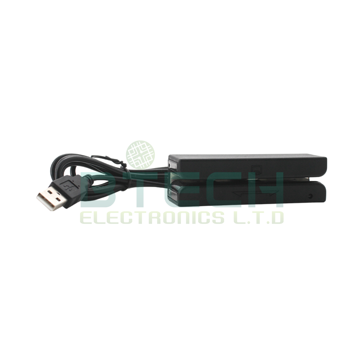 קורא מגנטי לכרטיס אשראי 2 צדדים בחיבור USB + נורה וצפצוף XPOWER – תמונה 3