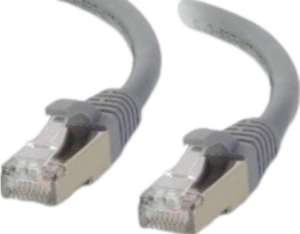 כבל רשת מגשר מסוכך CAT6A נחושת באורך 1 מטר