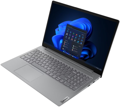 מחשב נייד Lenovo V15 Athlon 7120U 8GB 256GB 15.6" FHD DOS 1Yr – תמונה 3