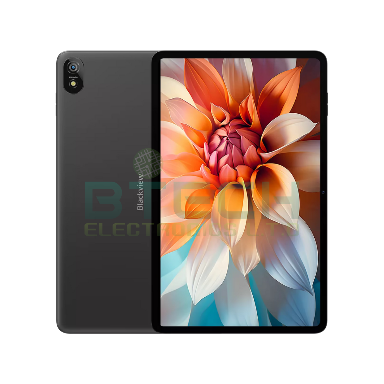 טאבלט בצבע אפור Blackview Tab 18 256GB 12GB RAM גודל מסך 12"