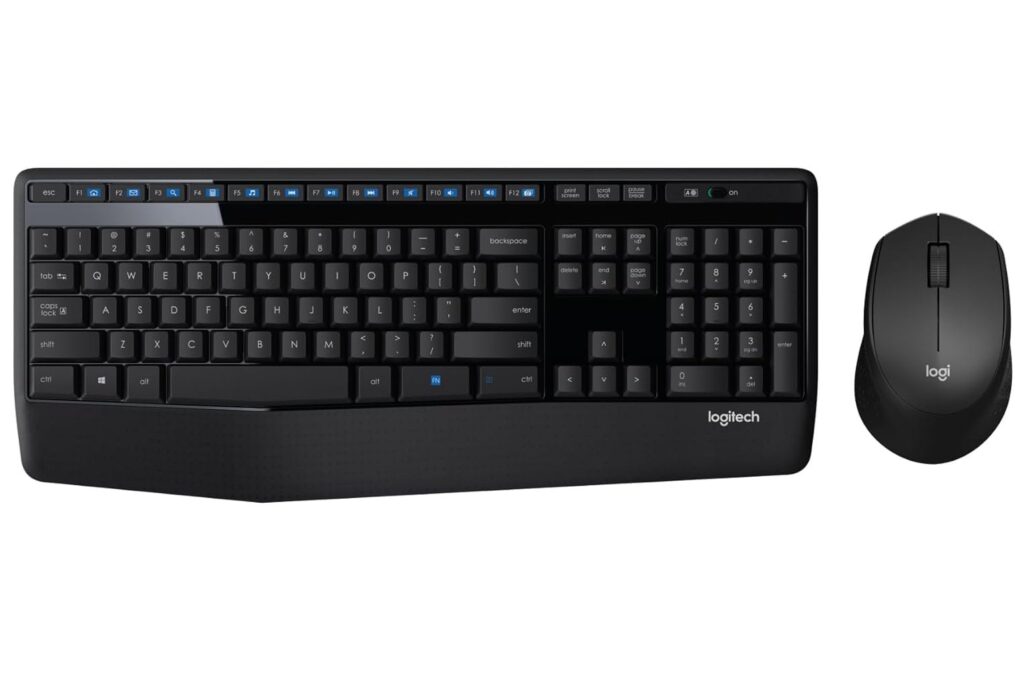 ‏סט מקלדת ועכבר אלחוטי Logitech MK345