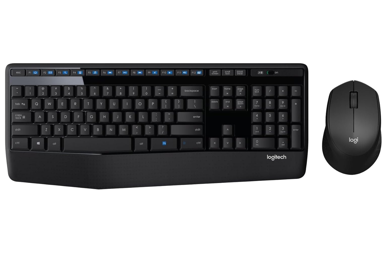 סט מקלדת ועכבר אלחוטי Logitech MK345