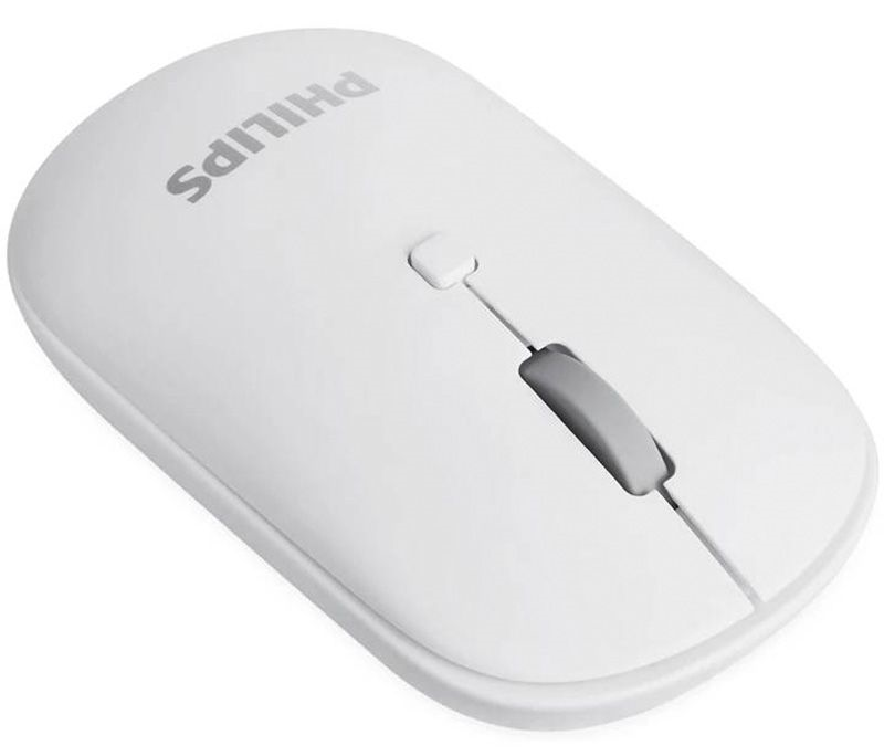 עכבר אלחוטי אופטי לבן Philips SPK7403 2000DPI – תמונה 2