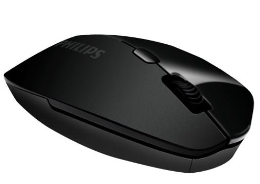 עכבר אלחוטי אופטי שחור Philips M322 1000DPI – תמונה 3