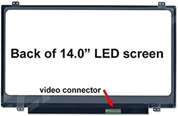 מסך למחשב נייד "14.0 LED 1920X1080 30PIN SLIM IPS – תמונה 3