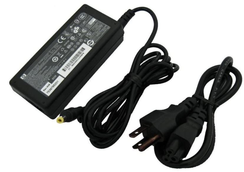 מטען מקורי למחשב נייד Hp 65W 4.8X1.7mm Black – תמונה 3
