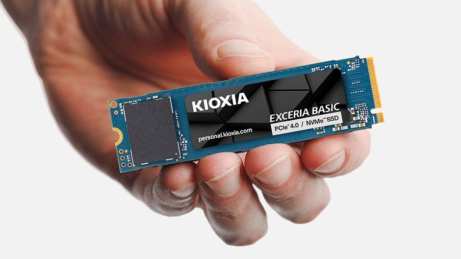 דיסק פנימי KIOXIA EXCERIA G4 1TB NVMe 72006600MB SSD 5Yr – תמונה 2
