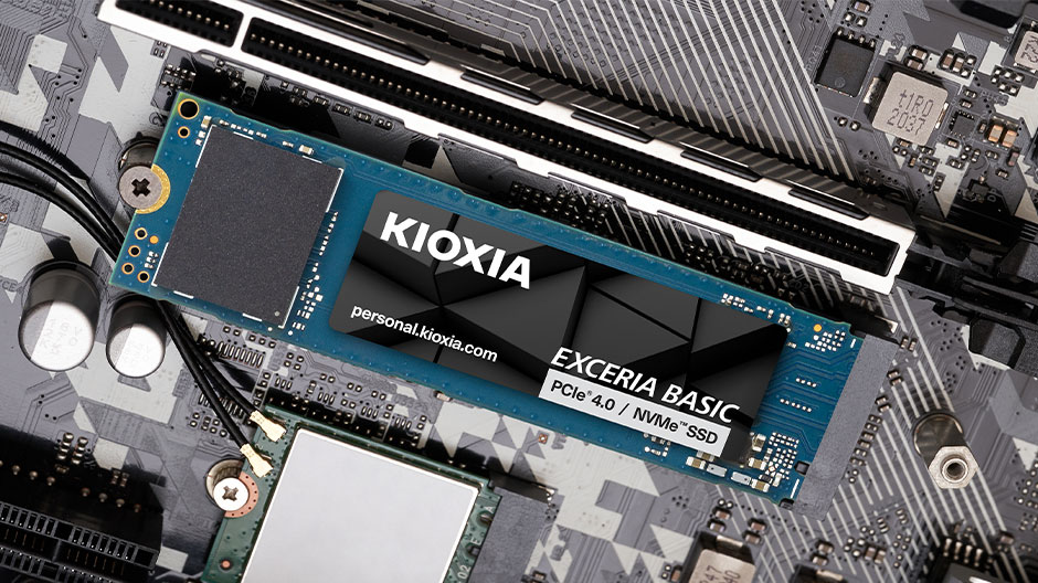 דיסק פנימי KIOXIA EXCERIA G4 1TB NVMe 72006600MB SSD 5Yr – תמונה 3