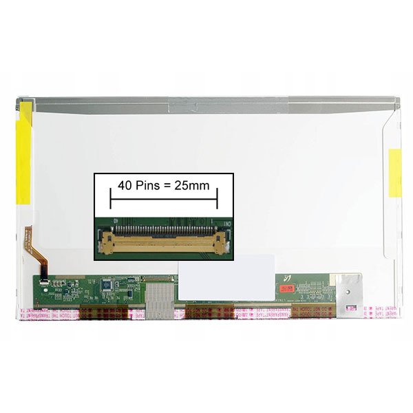 מסך למחשב נייד "14.0 LED 1366x768 40PIN – תמונה 3