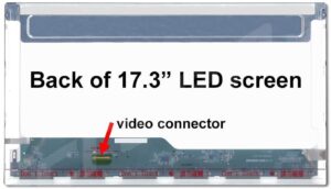 מסך למחשב נייד "17.3 LED 1920x1080 30PIN