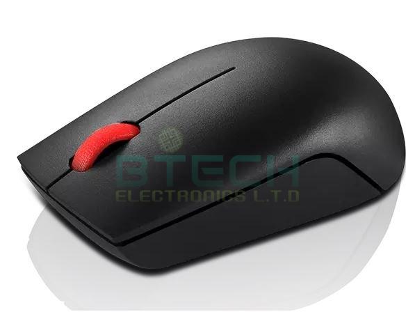 עכבר אלחוטי אופטי שחור Lenovo Essential Compact 1000DPI – תמונה 4