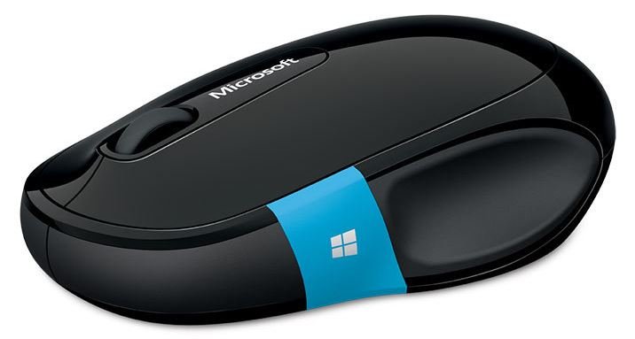 עכבר בלוטוס אלחוטי אופטי שחור Microsoft Sculpt Comfort – תמונה 4