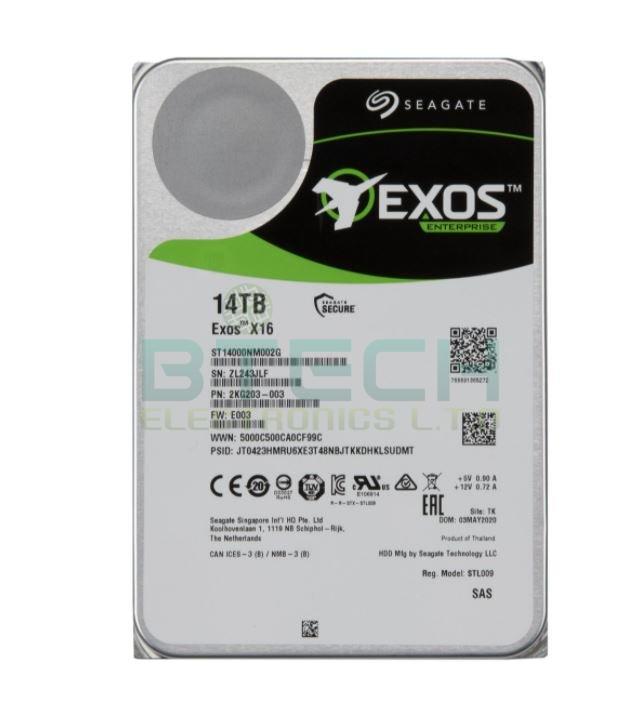 דיסק קשיח פנימי לנייח 3.5 Seagate 14TB 256MB 7200rpm – תמונה 4