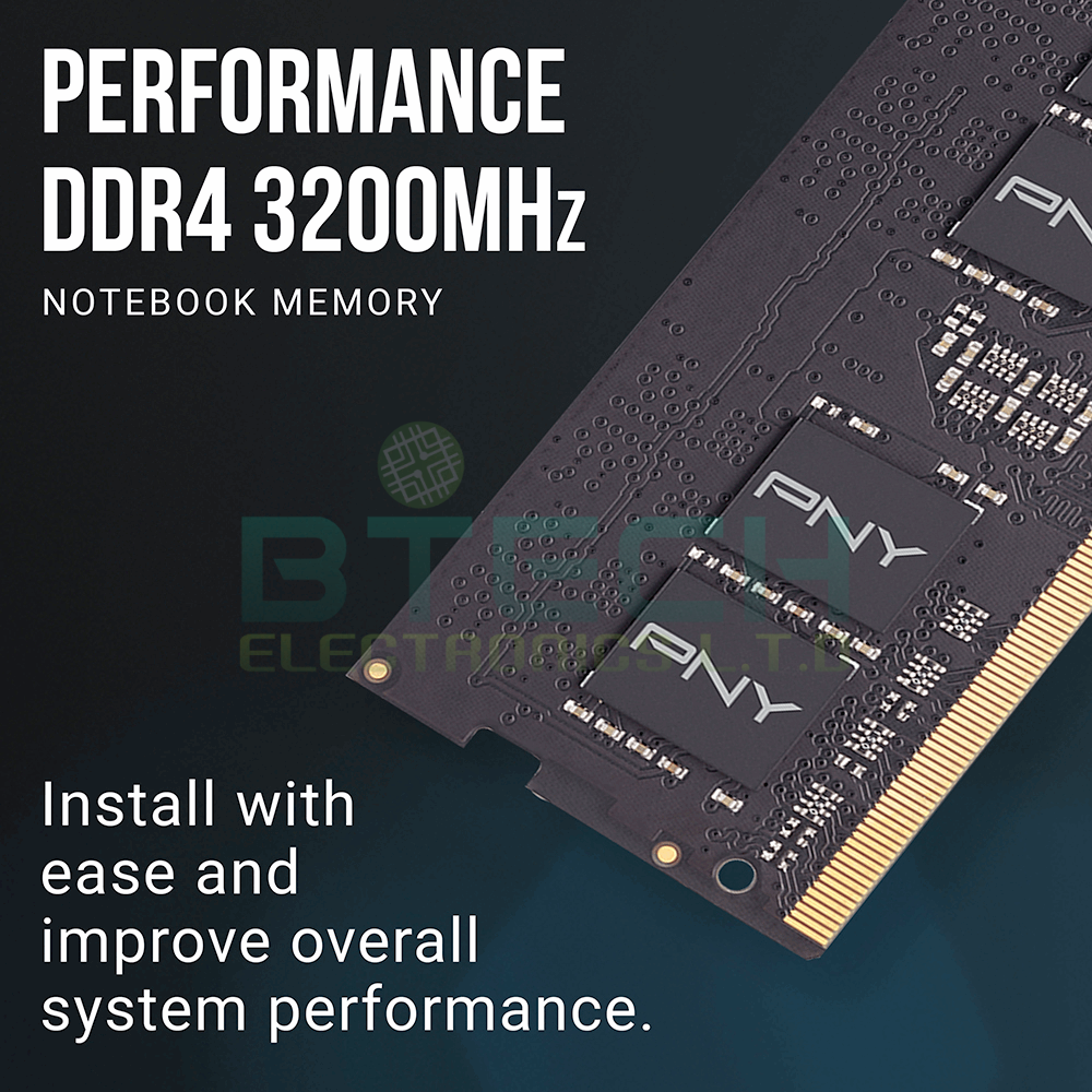 זיכרון לנייד PNY 8GB DDR4 3200Mhz – תמונה 4