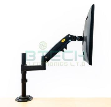 זרוע דו מפרקית שולחנית למסך אחד עד 35'' – תמונה 3