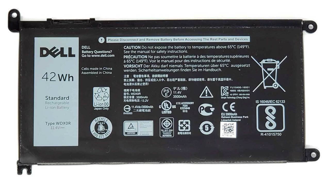 סוללה מקורית למחשב נייד Dell Vostro 14 42WH – תמונה 3