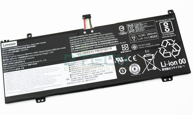 סוללה מקורית פנימית Lenovo ThinkBook 14s/13s 15.36V 45Wh L18C4PF0 – תמונה 2
