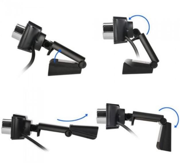 מצלמת רשת USB 720P HD 30FPS & מיקרופון – תמונה 3