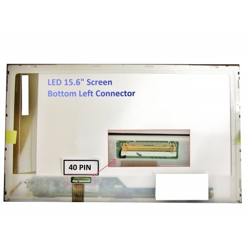 מסך למחשב נייד "15.6 LED 1366X768 40PIN – תמונה 3