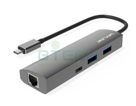 מפצל Wavlink HUB 3 Port USB 3.1 Type-C – תמונה 2