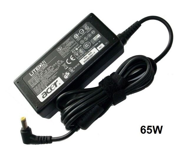מטען מקורי למחשב נייד Acer 65W 5.5X1.7mm – תמונה 2
