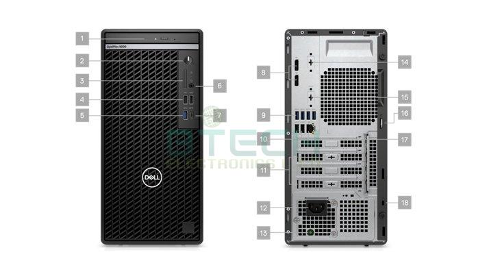 מחשב Dell MT OP 5000 i7-12700/16GB/256GB/W10P/3YO – תמונה 3